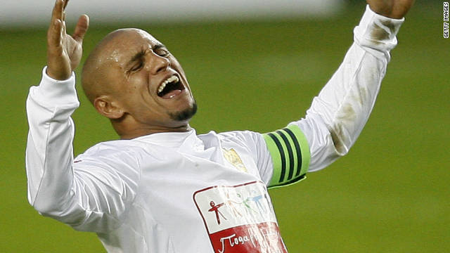 Brazilian World Cup winner Roberto Carlos walked off the pitch while playing for Russian team Anzhi Makhachkala against Krylya Sovetov in June 2011, after having a banana thrown towards him in the closing stages of the match.