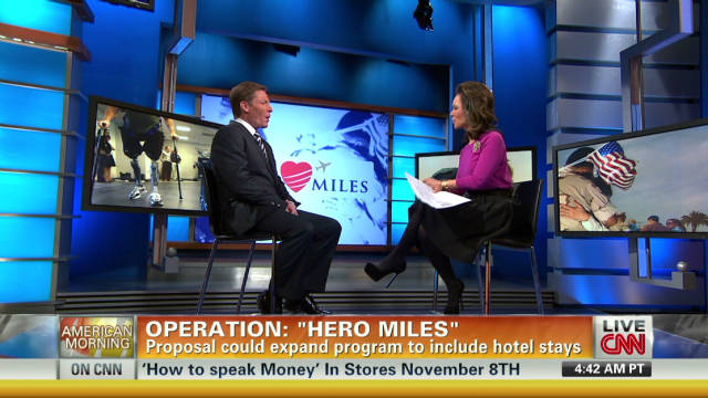 Operation Hero Miles To Expand Frequent Flier Miles