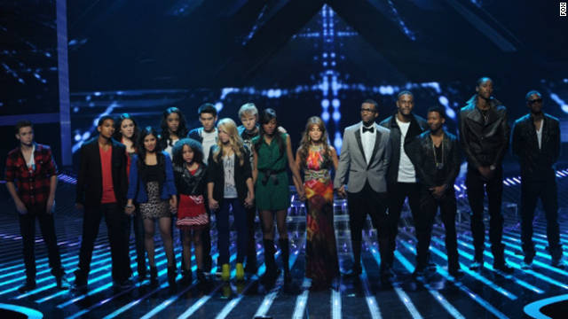 Who was kicked off the 'X Factor'?