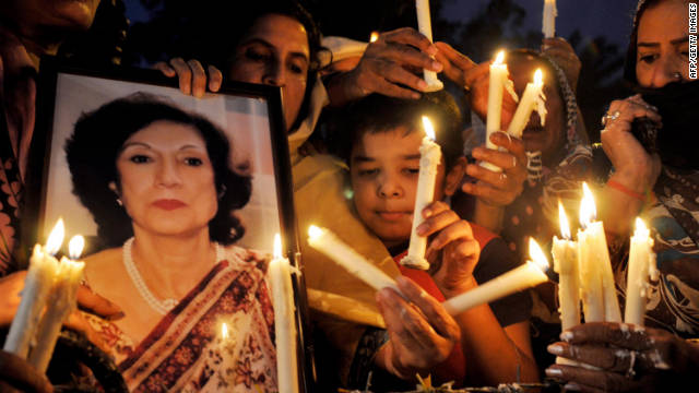 Siete personas procesadas por vínculos con el asesinato de Benazir Bhutto