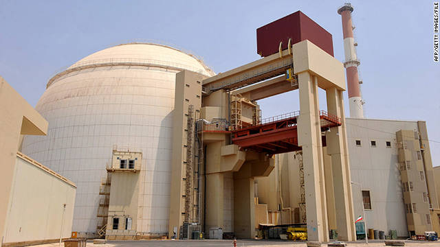 A nuclear power plant is pictured in Bushehr, Iran, in 2010. 