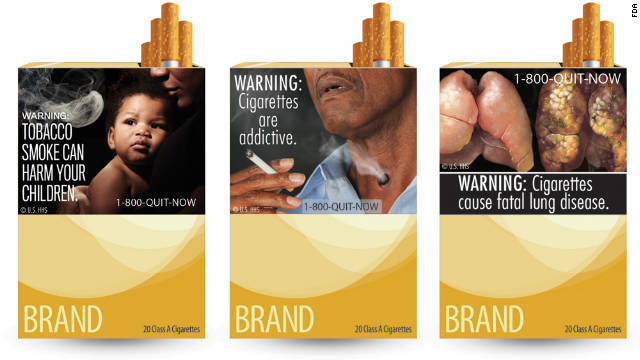 Bloquean las imágenes antitabaco requeridas en las cajetillas de cigarrillos en EE.UU.