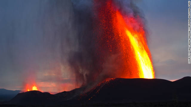 Virunga National Park in the Democratic Republic of Congo is inviting tourists on overnight treks to witness the latest lava eruptions from nearby Nyamulagira volcano.