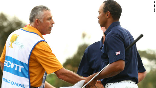 Tiger Woods routed in Presidents Cup
