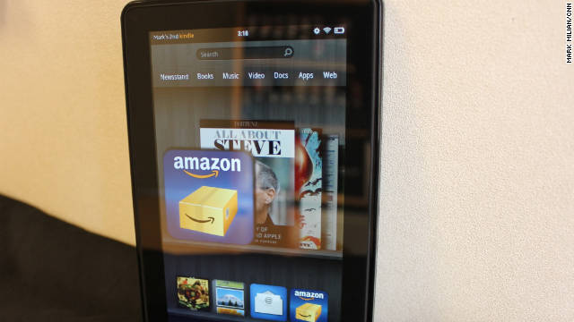 The Kindle Fire is the first touchscreen tablet from Amazon.com and costs $  199.