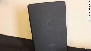 The Kindle Fire has a rubbery backside that\'s not slippery.