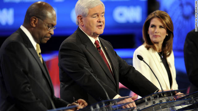 Newt Gingrich drew the most buzz among the candidates in CNN's GOP debate Tuesday night, says David Gergen.