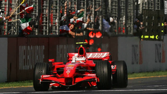 Following a successful five season with McLaren, Raikkonen replaced Schumacher at Ferrari in 2007. The move immediately paid dividends as he claimed victory in his debut race for the team in Melbourne.