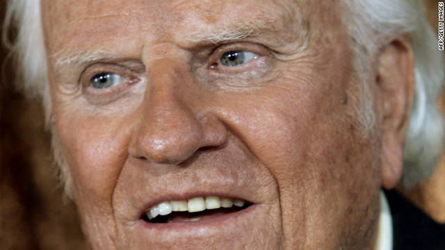 Billy Graham backs North Carolina amendment to ban gay marriage