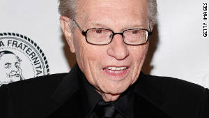 NEW YORK, NY - NOVEMBER 14: TV personality Larry King honored at the 2011 Friars Club Testimonial dinner gala at the Sheraton New York Hotel & Towers on November 14, 2011 in New York City. (Photo by Cindy Ord/Getty Images)