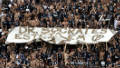 Corinthians supporters honor Socrates during the Brazilian Championship final against Palmeiras on December 4.