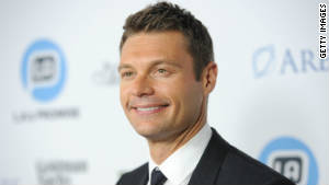 TV personality Ryan Seacrest doesn\'t like typing on virtual keyboards.
