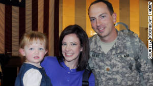 Rosenblatt reunites with his family on November 23, in Texas.