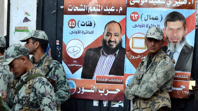 Los islamistas arrasan en las elecciones de Egipto