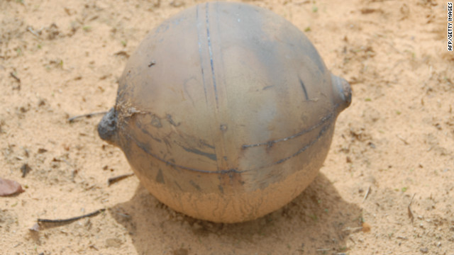 Un granjero de Namibia encontró una gigantesca esfera que cayó del espacio