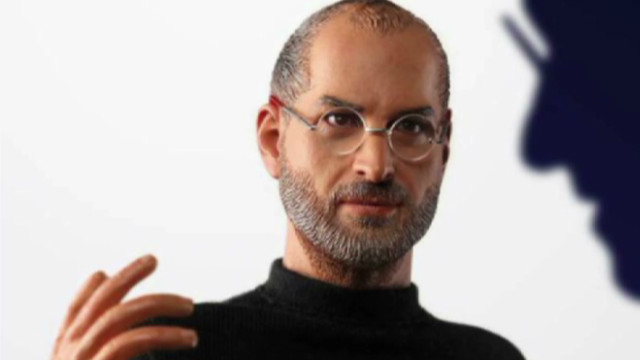 Steve Jobs action figure shelved