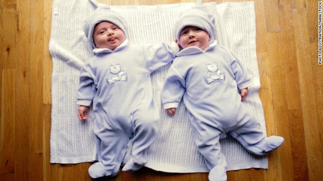 Births of twins up dramatically since 1980