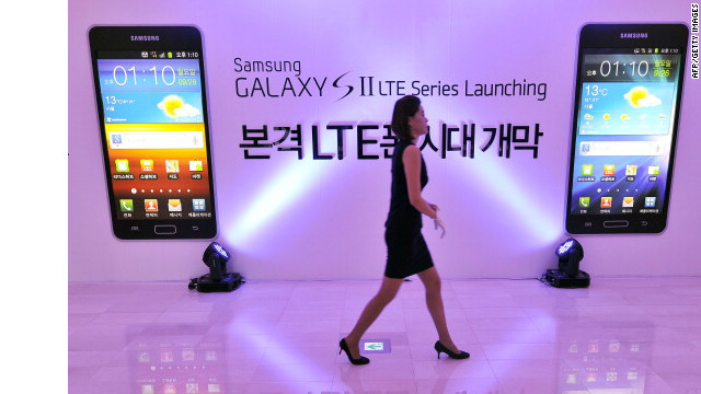 Samsung supera a Apple en ventas de teléfonos inteligentes