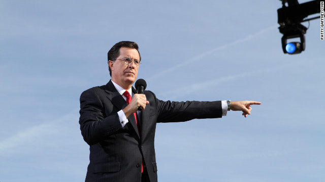  Comedian Stephen Colbert at the 