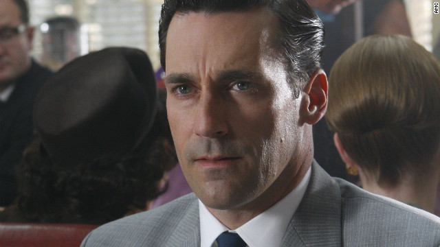 Jon Hamm plays an ad executive in the AMC TV series, 