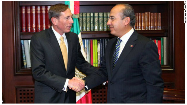 Calderón y el director de la CIA acuerdan reforzar cooperación en seguridad