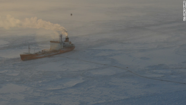 Fuel delivery to icebound Alaskan town complete