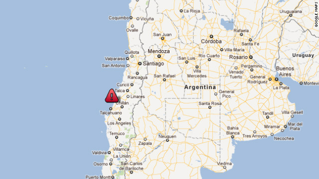Un sismo de magnitud 6,2 sacude la costa de Chile