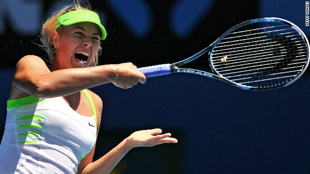 ¿Cómo controlar los gritos de Sharapova?