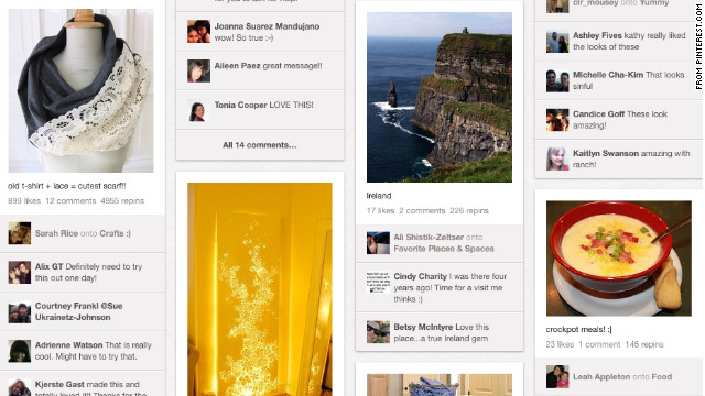 Pinterest lets users 