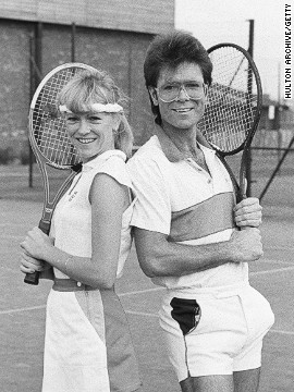 British pop star Cliff Richard revealed in his 2008 autobiography "My Life, My Way" that he nearly asked 1976 French Open winner Sue Barker -- now a TV presenter -- to marry him in 1982. The couple's relationship attracted much press attention. "I seriously contemplated asking Sue to marry me," he wrote. "But in the end I realized that I didn't love her quite enough to commit the rest of my life to her."