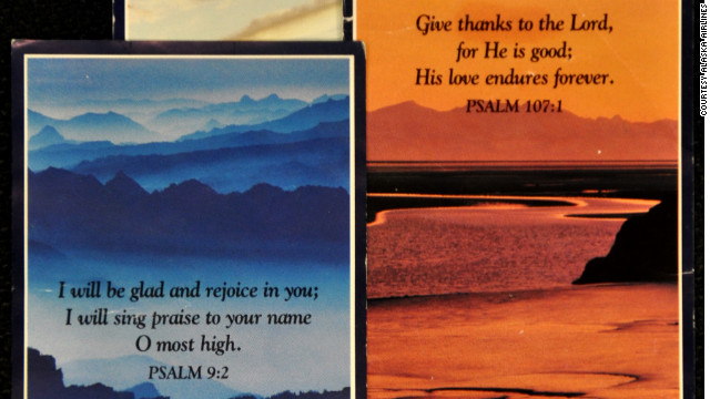 Alaska Airlines ends prayer cards on flights