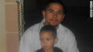 Jake Reyes-Neal moved to Juarez, Mexico, with his son, Anthony, to protect his wife. 