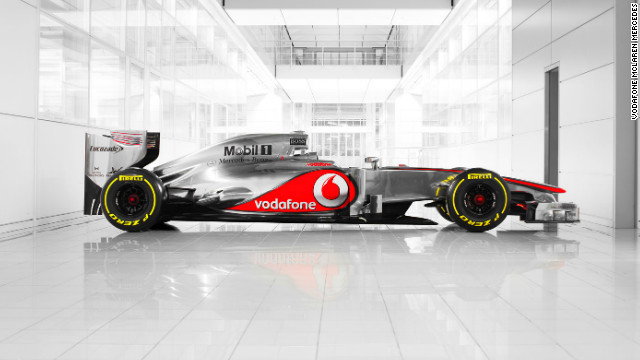 <br/>British Formula One team McLaren unveiled their car for the 2012 season on Wednesday -- the MP4-27.