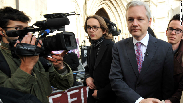 WikiLeaks founder Julian Assange leaves London's High Court in December in his fight against extradition to Sweden.