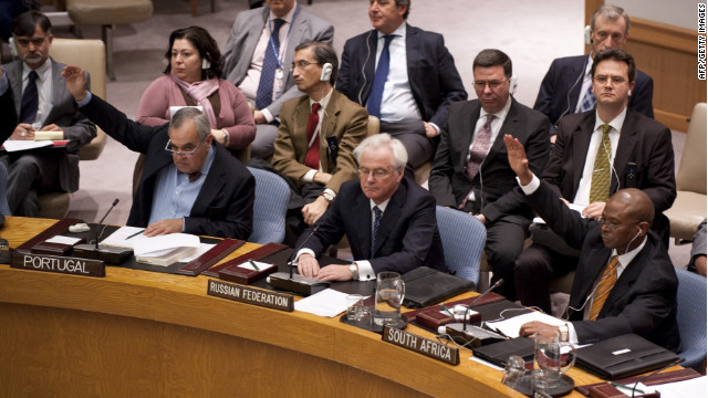 Rusia y China vetan proyecto de resolución de la ONU que condena la represión en Siria