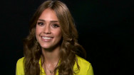 Actress Jessica Alba dishes about motherhood, diaper brands and her new company.