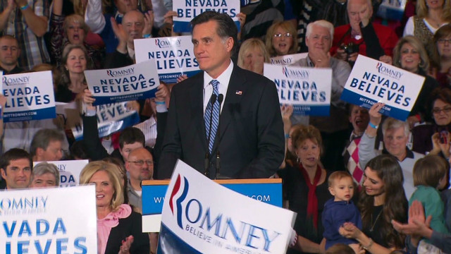 Romney again turns attention to Obama after Nevada win - CNN.com