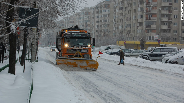 romania in winter