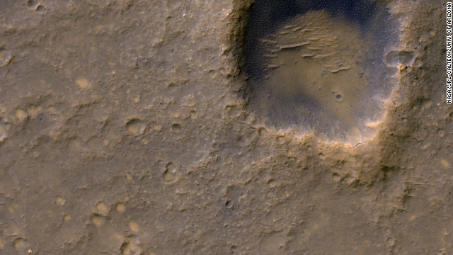 Visible from space: Mars rover platform
