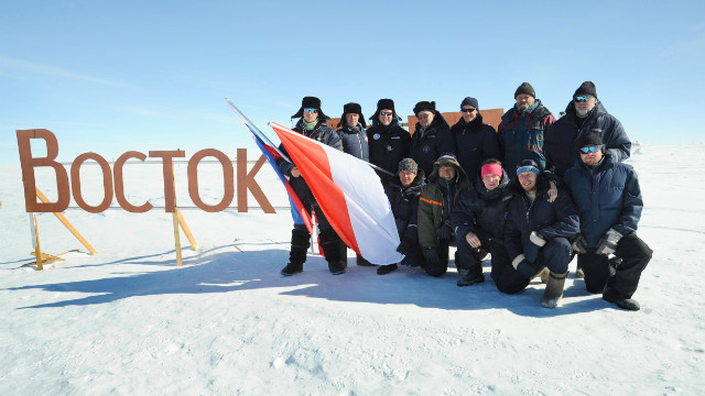 Russia says drillers reach long-buried Antarctic lake