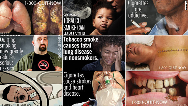 Cigarette companies are fighting an FDA mandate in court that would compel them to show graphic warnings on cigarette packs