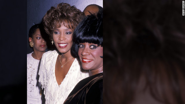 Houston and singer Patti LaBelle attend the fourth annual Essence Awards in October 1990 in New York.