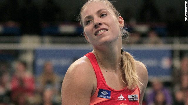 Angelique Kerber had reasons to be cheerful after a stunning victory over Marian Bartoli in the Paris final.