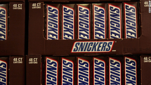 Mars puts Snickers bars on a diet