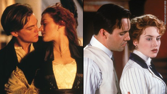 <br/>Rose (Kate Winslet) is engaged to Cal (Billy Zane) when the pair boards the Titanic, but she ends up falling for another passenger, Jack (Leonardo DiCaprio). Though Jack eventually dies while Cal makes it to safety, Rose chooses to leave the scene and move on with her life.