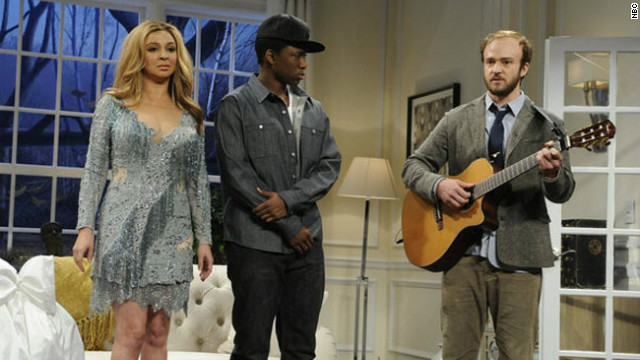 Justin Timberlake takes on Bon Iver in 'SNL' skit