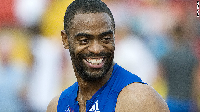 American sprinter Tyson Gay says he's in his prime and fit and ready for the London Olympics.