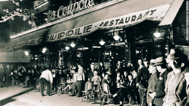 <br/>Brasserie La Coupole was frequented by artists and writers including Man Ray, Henry Miller, Picasso and Matisse.