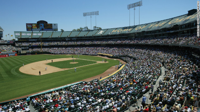 <br/>An A's game at The Coliseum is a family-friendly option in Oakland.