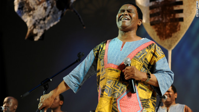 <br/>Joseph Shabalala founded Ladysmith Black Mambazo in the early 1960s -- to this day, he is the one of the two remaining original members of the group.
